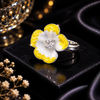 Spring Whisper Floral yellow Ring